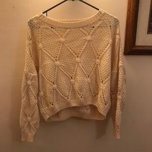 Knit sweater